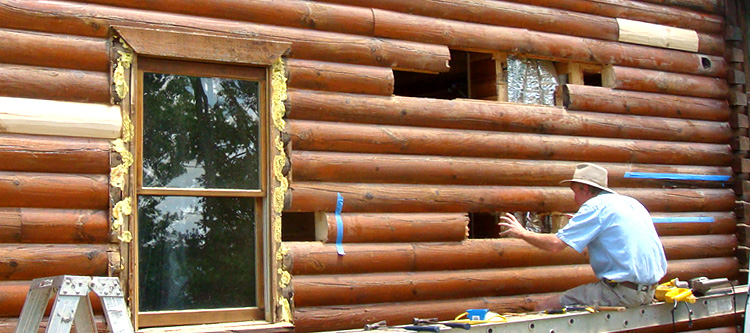 Log Home Repair Spalding County, Georgia